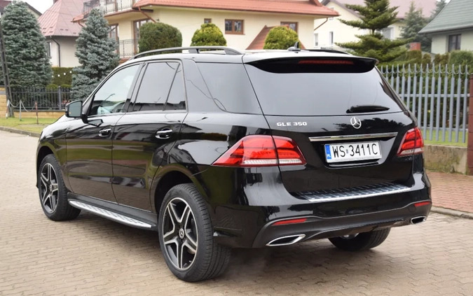 Mercedes-Benz GLE cena 140000 przebieg: 105000, rok produkcji 2018 z Siedlce małe 466